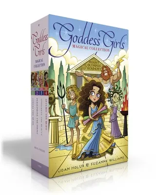 Goddess Girls Magical Collection (Boxed Set) : Athéna l'écervelée ; Perséphone l'imposteur ; Aphrodite la belle ; Artémis la courageuse - Goddess Girls Magical Collection (Boxed Set): Athena the Brain; Persephone the Phony; Aphrodite the Beauty; Artemis the Brave