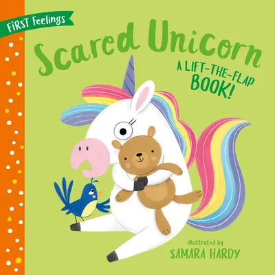 La Licorne qui a peur : Un livre à rabats ! 14 volets ! - Scared Unicorn: A Lift-The-Flap Book! 14 Flaps!