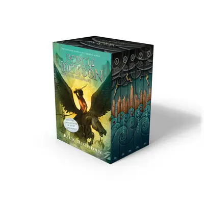 Percy Jackson und die Olympier - 5 Bücher im Taschenbuchformat (mit Poster) - Percy Jackson and the Olympians 5 Book Paperback Boxed Set (W/Poster)