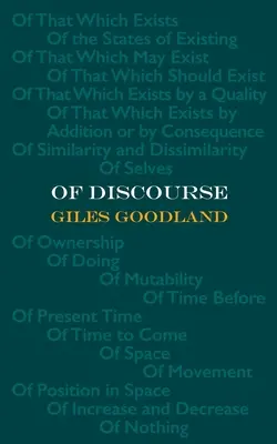 Discours - Of Discourse