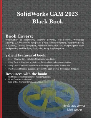 Livre noir de SolidWorks CAM 2023 - SolidWorks CAM 2023 Black Book