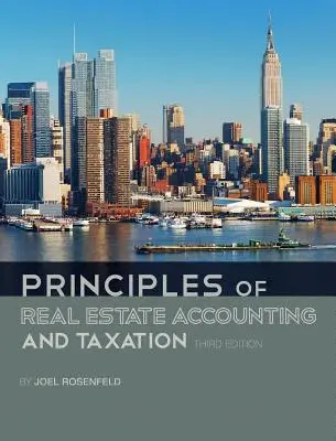 Principes de la comptabilité et de la fiscalité immobilières - Principles of Real Estate Accounting and Taxation