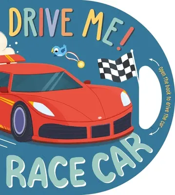 Conduis-moi ! Race Car : Livre de conduite interactif - Drive Me! Race Car: Interactive Driving Book