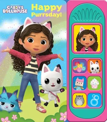 DreamWorks Gabby's Dollhouse : Happy Purrsday ! Livre de sons - DreamWorks Gabby's Dollhouse: Happy Purrsday! Sound Book