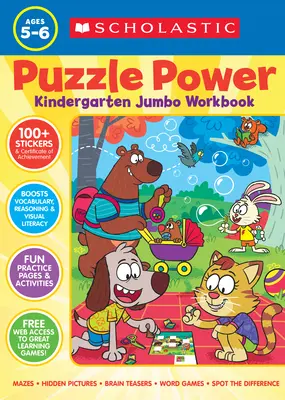 Cahier d'exercices Puzzle Power Kindergarten Jumbo - Puzzle Power Kindergarten Jumbo Workbook