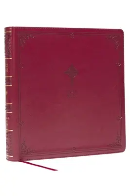 Nabre XL, édition catholique, Leathersoft, Burgundy, Comfort Print : Bible Sainte - Nabre XL, Catholic Edition, Leathersoft, Burgundy, Comfort Print: Holy Bible