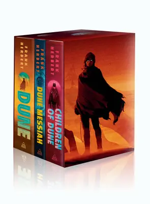 Coffret de 3 livres de la saga Dune de Frank Herbert en édition de luxe : Dune, Le Messie de Dune et Les Enfants de Dune - Frank Herbert's Dune Saga 3-Book Deluxe Hardcover Boxed Set: Dune, Dune Messiah, and Children of Dune