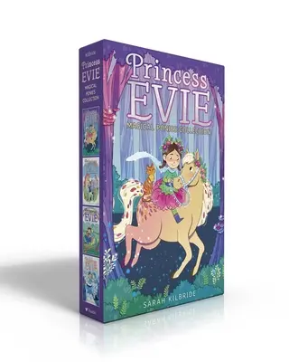 Collection de poneys magiques de Princesse Evie (coffret) : Le poney des fées de la forêt ; Le camp d'équitation de la licorne ; Le poulain de l'arc-en-ciel ; Le poney des neiges enchanté - Princess Evie Magical Ponies Collection (Boxed Set): The Forest Fairy Pony; Unicorn Riding Camp; The Rainbow Foal; The Enchanted Snow Pony