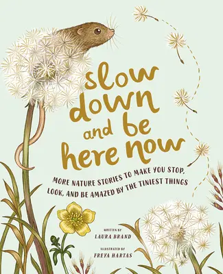 Ralentir et être ici maintenant : D'autres histoires de la nature pour s'arrêter, regarder et s'émerveiller devant les plus petites choses - Slow Down and Be Here Now: More Nature Stories to Make You Stop, Look, and Be Amazed by the Tiniest Things