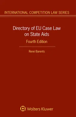 Répertoire de la jurisprudence de l'UE sur les aides d'État - Directory of EU Case Law on State Aids