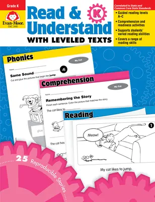 Read and Understand with Leveled Texts (Lire et comprendre avec des textes nivelés), Kindergarten Teacher Resource (Ressource pour les enseignants de la maternelle) - Read and Understand with Leveled Texts, Kindergarten Teacher Resource