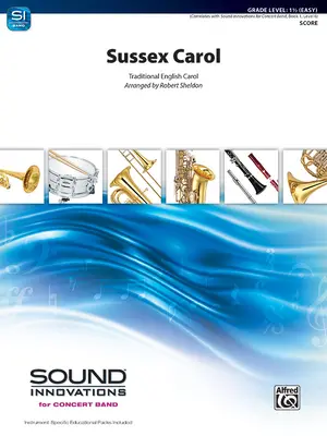 Sussex Carol : partition pour chef d'orchestre - Sussex Carol: Conductor Score