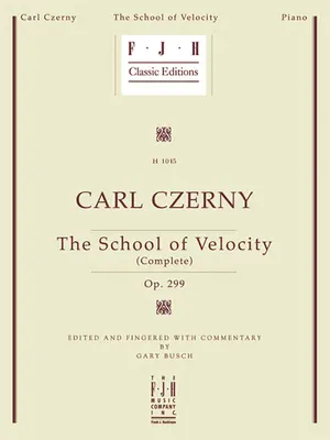 Carl Czerny -- School of Velocity (Intégrale), Op. 299 - Carl Czerny -- School of Velocity (Complete), Op. 299
