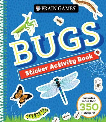 Jeux cérébraux - Activité d'autocollants : Insectes - Brain Games - Sticker Activity: Bugs
