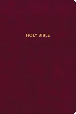 KJV Rainbow Study Bible, Burgundy Leathertouch, indexée - KJV Rainbow Study Bible, Burgundy Leathertouch, Indexed