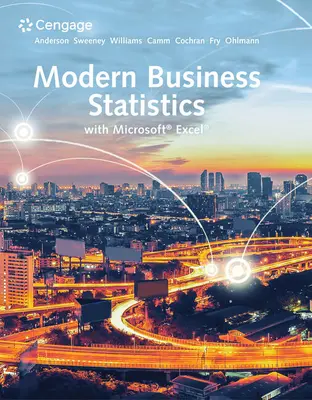 Statistiques modernes d'entreprise avec Microsoft Excel - Modern Business Statistics with Microsoft Excel