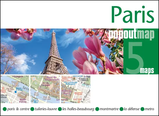 Carte pop-up de Paris - Paris Popout Map