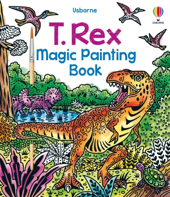 T. Rex Livre de peinture magique - T. Rex Magic Painting Book