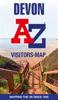 Devon A-Z carte des visiteurs - Devon A-Z Visitors Map