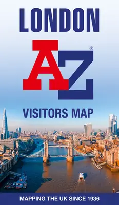 Carte des visiteurs de Londres A-Z - London A-Z Visitors' Map