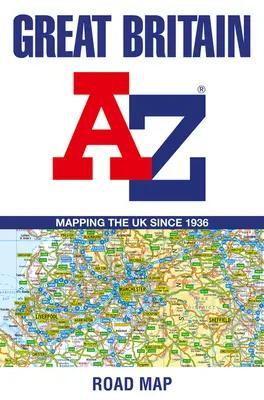 Carte routière A-Z de Grande-Bretagne - Great Britain A-Z-Road Map