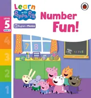 Apprendre avec Peppa Niveau 5 Livre 9 - Les nombres s'amusent ! (Lecteur Phonétique) - Learn with Peppa Phonics Level 5 Book 9 - Number Fun! (Phonics Reader)