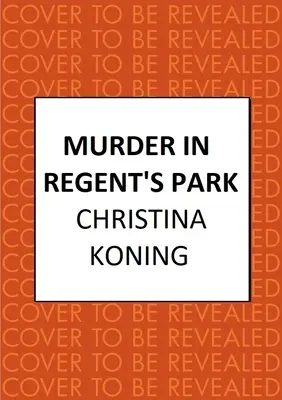 Meurtre à Regent's Park - Murder in Regent's Park