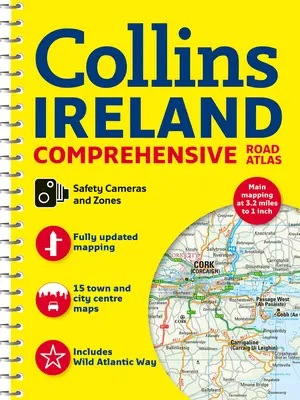 Atlas routier complet de l'Irlande - Comprehensive Road Atlas Ireland