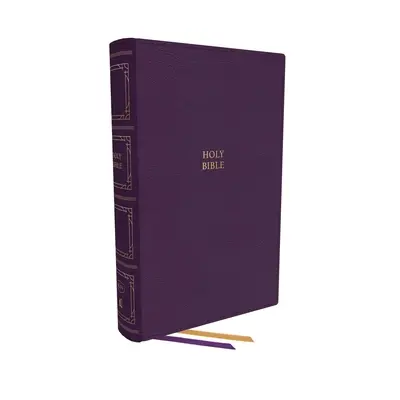 Kjv, Paragraph-Style Large Print Thinline Bible, Leathersoft, Purple, Red Letter, Thumb Indexed, Comfort Print : Sainte Bible, version King James - Kjv, Paragraph-Style Large Print Thinline Bible, Leathersoft, Purple, Red Letter, Thumb Indexed, Comfort Print: Holy Bible, King James Version