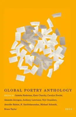 Anthologie mondiale de la poésie - Global Poetry Anthology