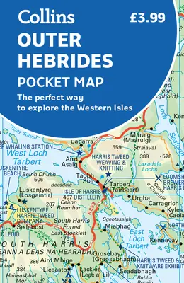 Carte de poche des Hébrides extérieures : Le moyen idéal d'explorer les îles occidentales - Outer Hebrides Pocket Map: The Perfect Way to Explore the Western Isles