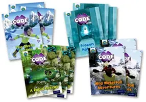 Projet X CODE Extra : Bande dessinée orange, Oxford niveau 6 : Chutes diaboliques et Grand froid, paquet de 12 exemplaires - Project X CODE Extra: Orange Book Band, Oxford Level 6: Fiendish Falls and Big Freeze, Class pack of 12