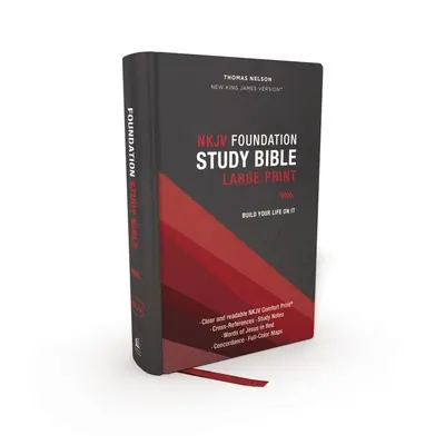 Nkjv, Foundation Study Bible, Large Print, Hardcover, Red Letter, Comfort Print : Sainte Bible, Nouvelle version du roi Jacques - Nkjv, Foundation Study Bible, Large Print, Hardcover, Red Letter, Comfort Print: Holy Bible, New King James Version