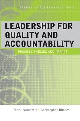 Leadership pour la qualité et la responsabilité dans l'éducation - Leadership for Quality and Accountability in Education