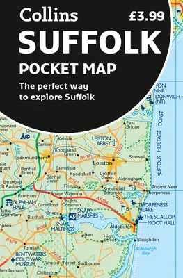 Carte de poche du Suffolk : La façon idéale d'explorer le Suffolk - Suffolk Pocket Map: The Perfect Way to Explore the Suffolk