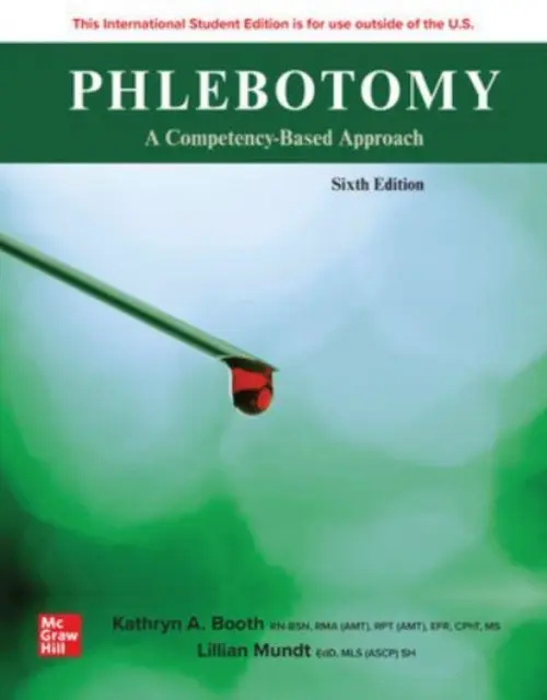 ISE Phlébotomie : Une approche basée sur les compétences - ISE Phlebotomy: A Competency Based Approach