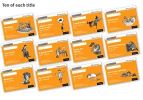 Read Write Inc. Phonics : Orange Set 4 Core Black & White Storybooks (Pack de 120) - Read Write Inc. Phonics: Orange Set 4 Core Black & White Storybooks (Pack of 120)