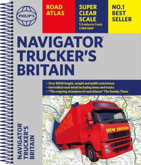 Philip's Navigator Trucker's Britain : Spiral - Philip's Navigator Trucker's Britain: Spiral