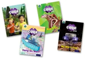 Projet X CODE Extra : Bande de livre jaune, Oxford Niveau 3 : Bugtastic et Galactic Orbit, Mixte Pack de 4 - Project X CODE Extra: Yellow Book Band, Oxford Level 3: Bugtastic and Galactic Orbit, Mixed Pack of 4