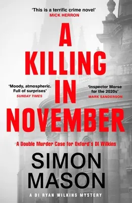 Un meurtre en novembre : Un mystère d'Oxford tranchant comme une lame de rasoir - A Killing in November: A Razor-Sharp Oxford Mystery