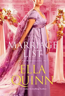 La liste de mariage : Une histoire d'amour de Regency où les opposés s'attirent - The Marriage List: An Opposites Attract Regency Romance