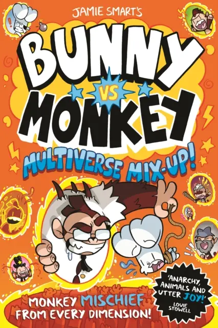 Le lapin contre le singe : Le mélange des multivers ! - Bunny vs Monkey: Multiverse Mix-up!