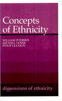 Concepts d'ethnicité - Concepts of Ethnicity