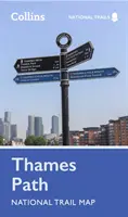 Carte du sentier national de la Tamise - Thames Path National Trail Map