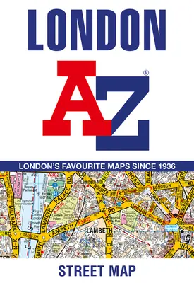 Carte de Londres A-Z - London A-Z Map