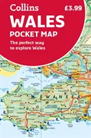 Carte de poche du Pays de Galles - Le meilleur moyen d'explorer le Pays de Galles - Wales Pocket Map - The Perfect Way to Explore Wales
