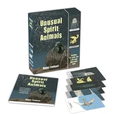 Unusual Animal Messages Oracle Deck - Comprend 52 cartes et un livre illustré de 64 pages - Unusual Animal Messages Oracle Deck - Includes 52 Cards and a 64-Page Illustrated Book