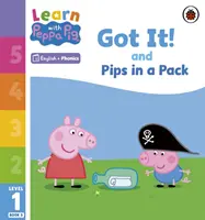 Apprendre avec Peppa Niveau 1 Livre 3 - Je l'ai ! et Pips dans un paquet (Lecteur de Phonologie) - Learn with Peppa Phonics Level 1 Book 3 - Got It! and Pips in a Pack (Phonics Reader)