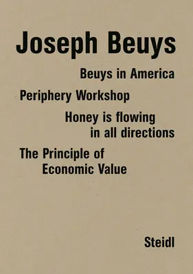 Joseph Beuys : Quatre livres dans une boîte - Joseph Beuys: Four Books in a Box