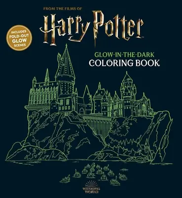 Livre de coloriage Harry Potter phosphorescent - Harry Potter Glow in the Dark Coloring Book